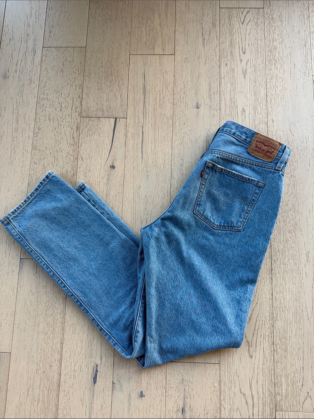 Levi's Medium Blue Straight-Leg Men's Jeans